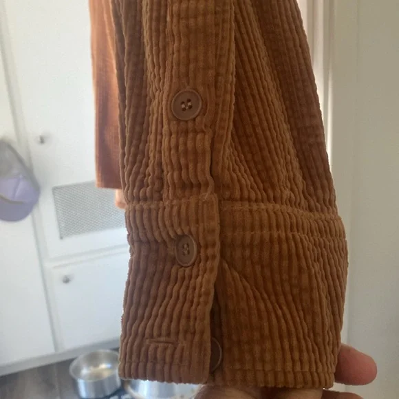 CP shades free people jack cord cotton over shirt medium - Picture 8 of 13